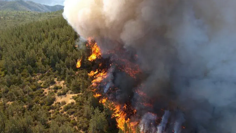 Integración de herramientas geoespaciales para la evaluación del riesgo de incendio forestal
