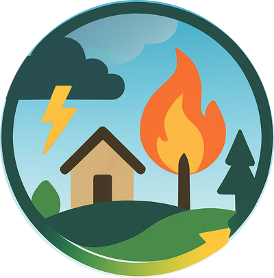 Integrating empirical and stochastic models towards wildfire risk mitigation
